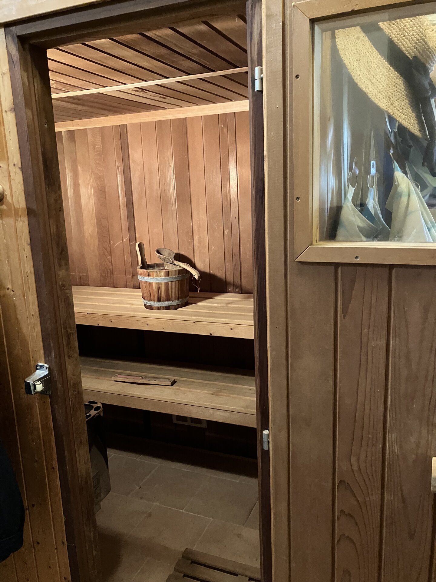 Sauna ouverture