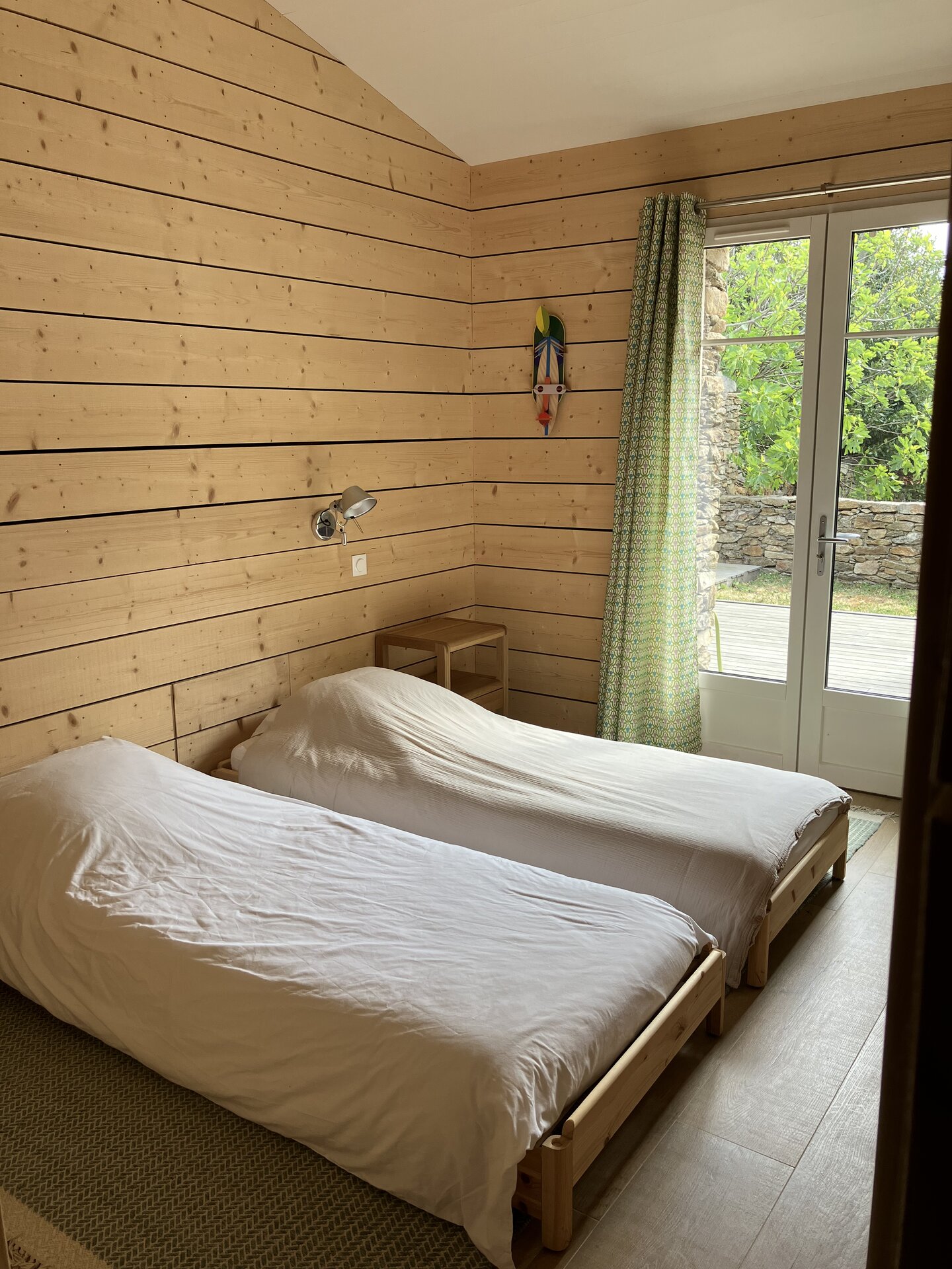 Chambre lits simples