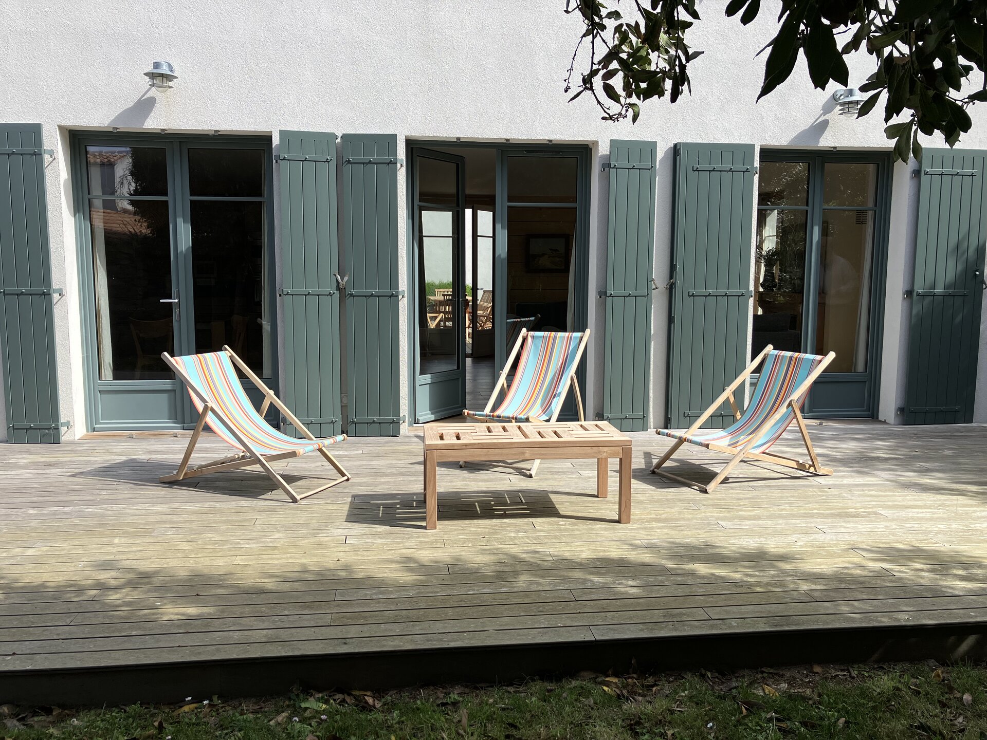 Terrasse arrière