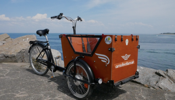 Le transport des bagages - Vélo cargo